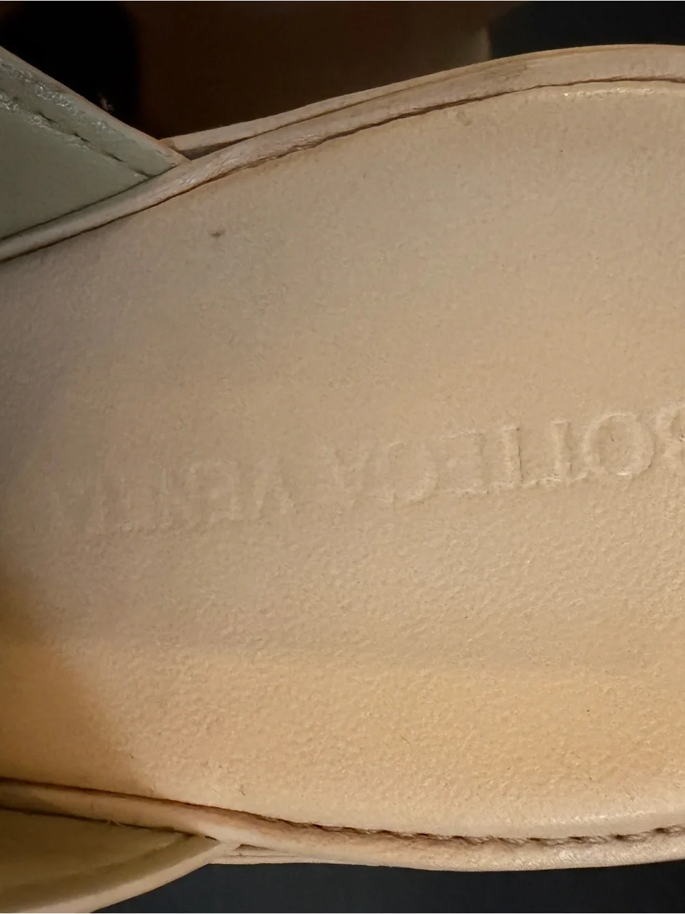Bottega Veneta Wedge macaroon blush Pink Platform Mule Heels 37.5